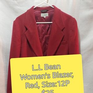 L.L. Bean women's blazer
